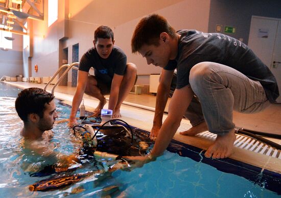 Far Eastern Federal University presents underwater robot