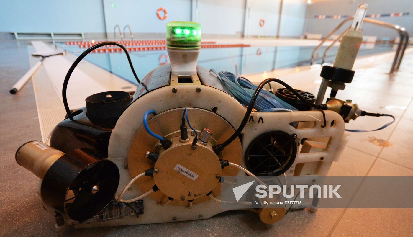 Far Eastern Federal University presents underwater robot