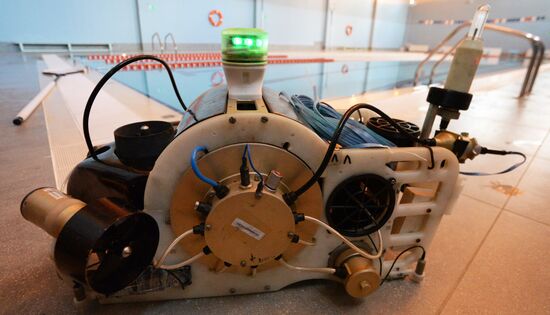 Far Eastern Federal University presents underwater robot