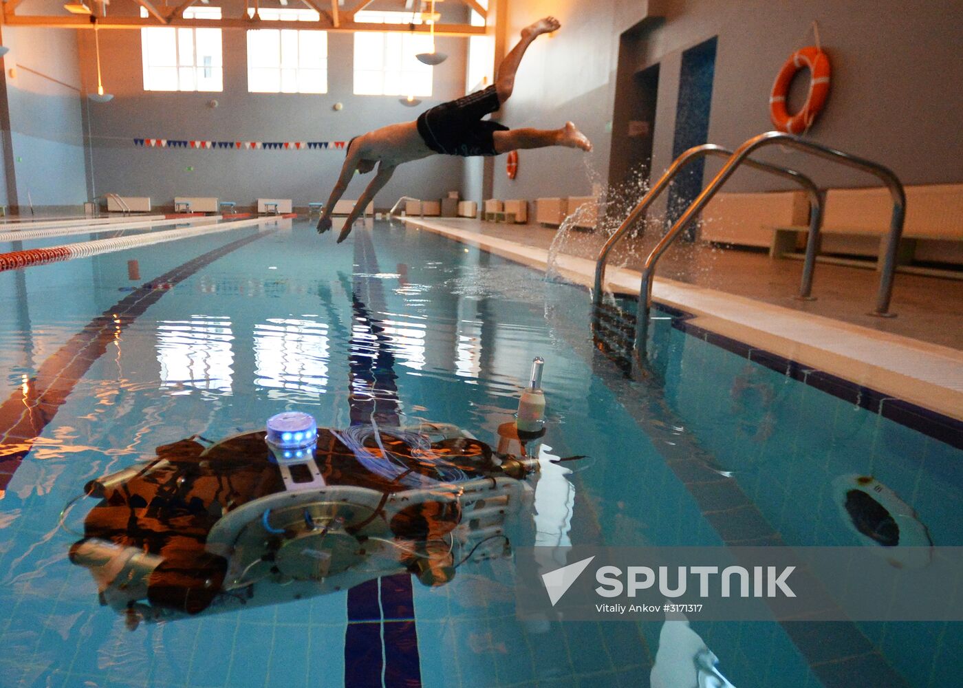 Far Eastern Federal University presents underwater robot