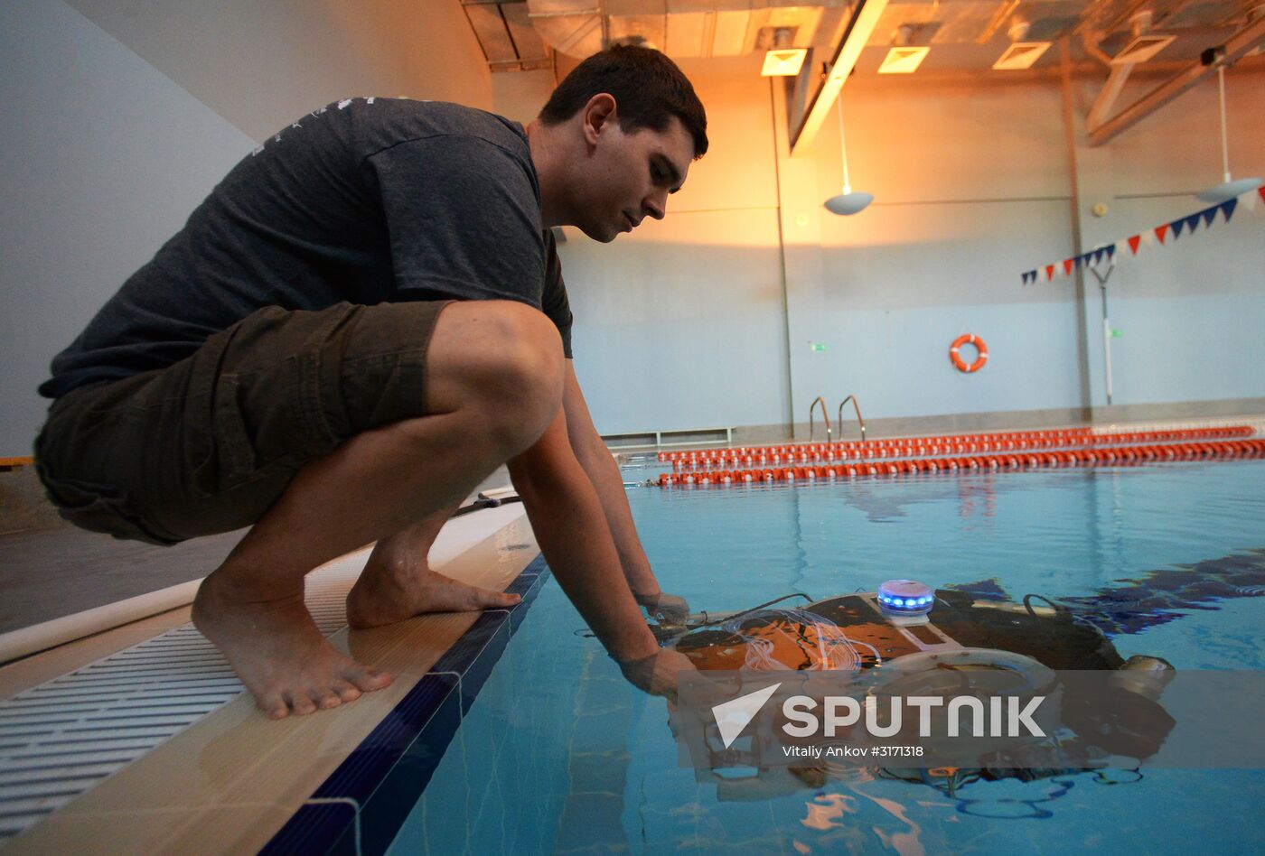 Far Eastern Federal University presents underwater robot