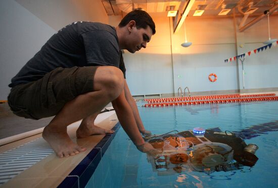 Far Eastern Federal University presents underwater robot