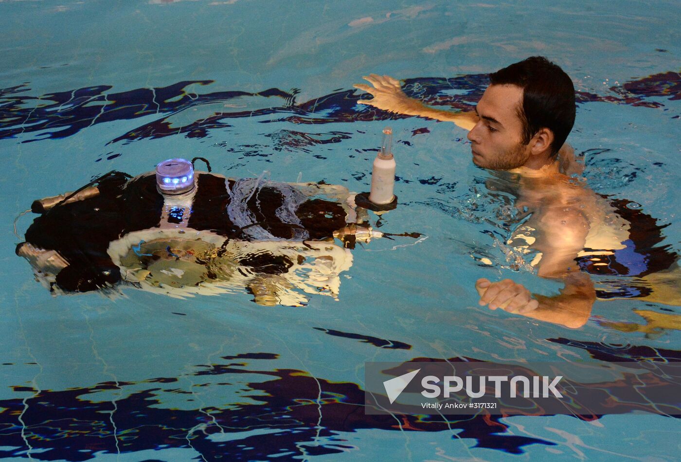 Far Eastern Federal University presents underwater robot