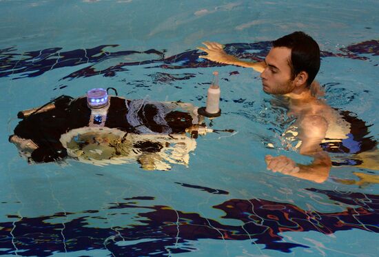 Far Eastern Federal University presents underwater robot