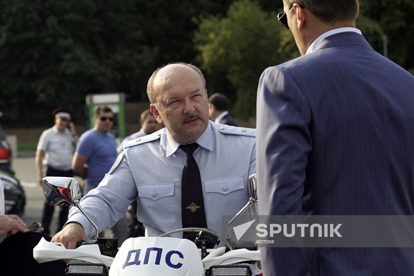 Kalashnikov Concern presents first Izh electric motorcycles for traffic police