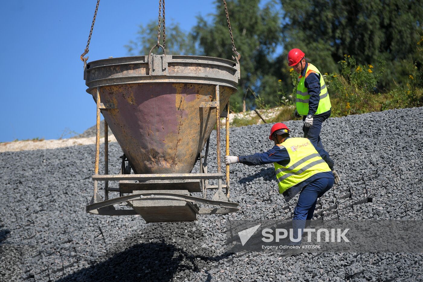 Slope protection on Moscow Ring Road (MKAD)