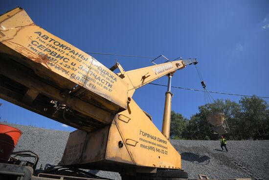 Slope protection on Moscow Ring Road (MKAD)