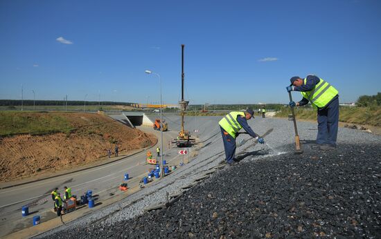 Slope protection on Moscow Ring Road (MKAD)