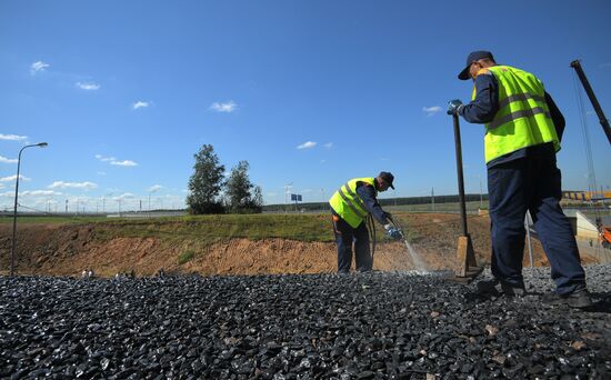 Slope protection on Moscow Ring Road (MKAD)