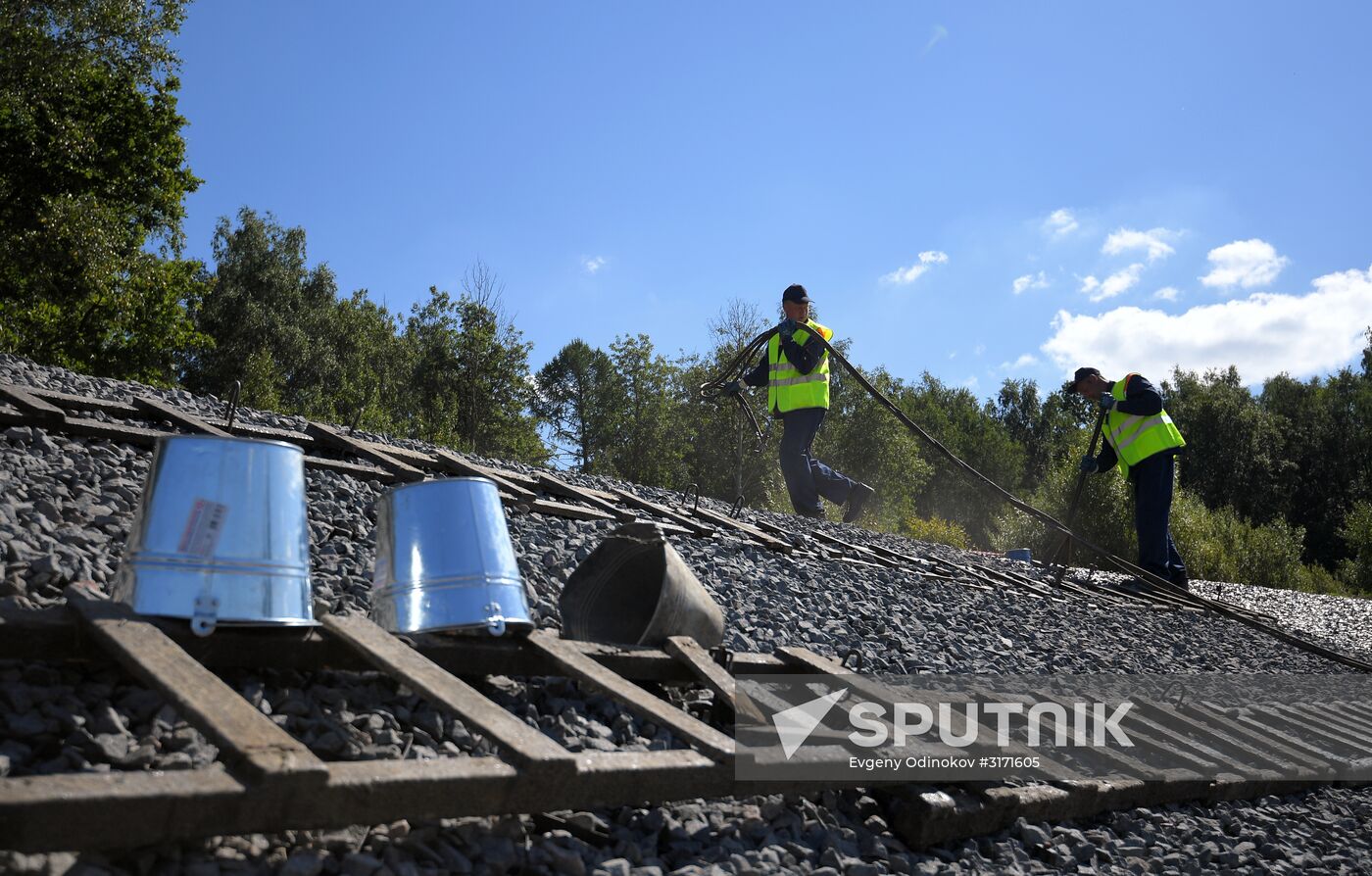 Slope protection on Moscow Ring Road (MKAD)
