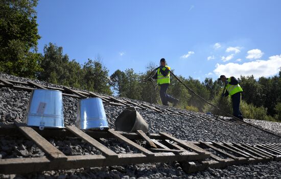 Slope protection on Moscow Ring Road (MKAD)