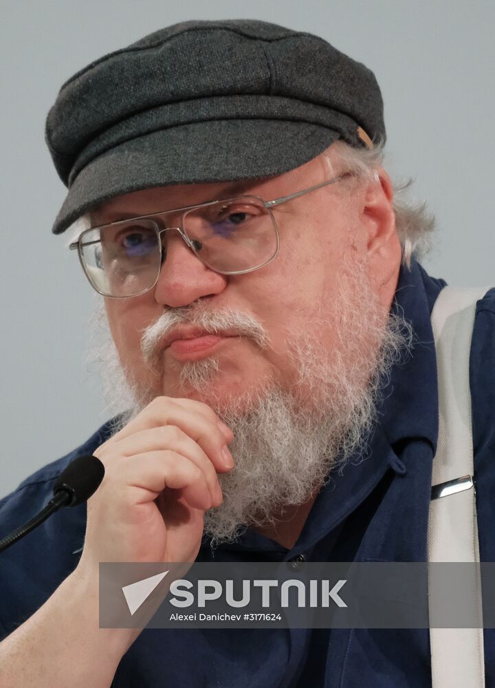 St.Petersburg—Moscow news conference by George R. R. Martin