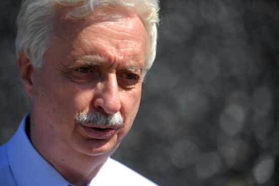 Slope protection works on Moscow Ring Road (MKAD)