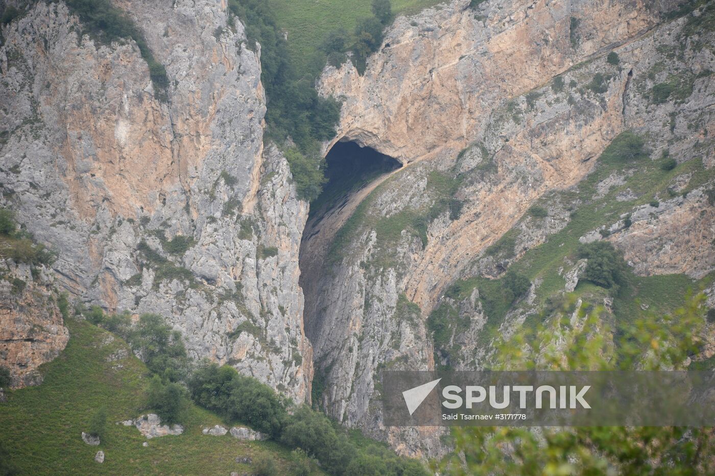 Mountainous areas in Chechnya