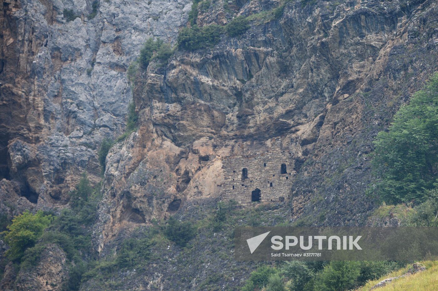 Mountainous areas in Chechnya