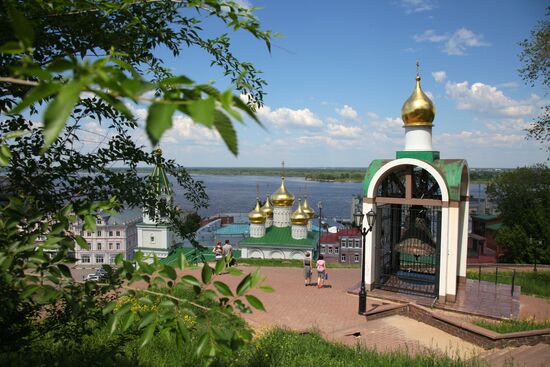 Russian cities. Nizhny Novgorod