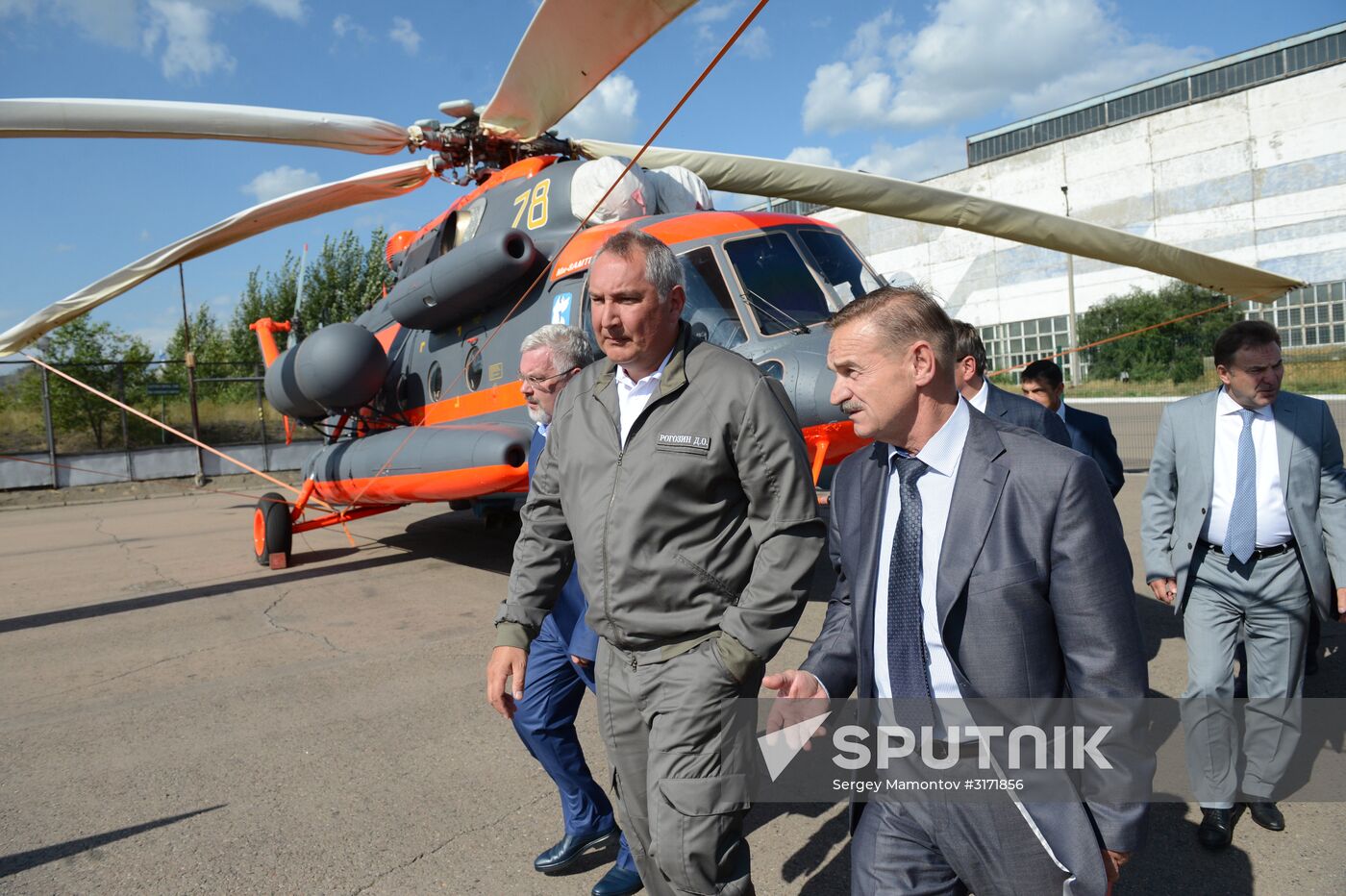 Russian Deputy Prime Minister Dmitry Rogozin visits Siberian Federal District