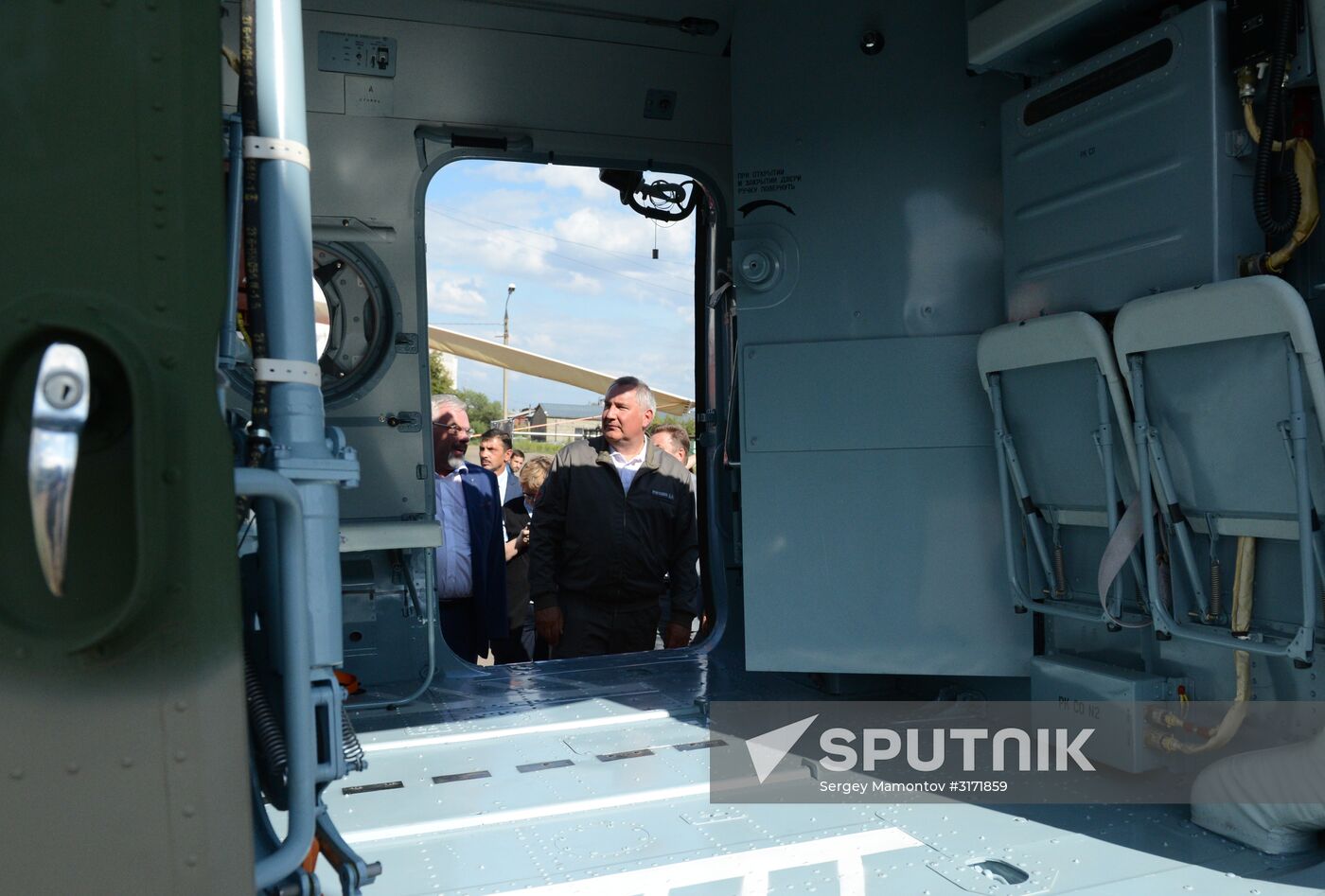 Russian Deputy Prime Minister Dmitry Rogozin visits Siberian Federal District