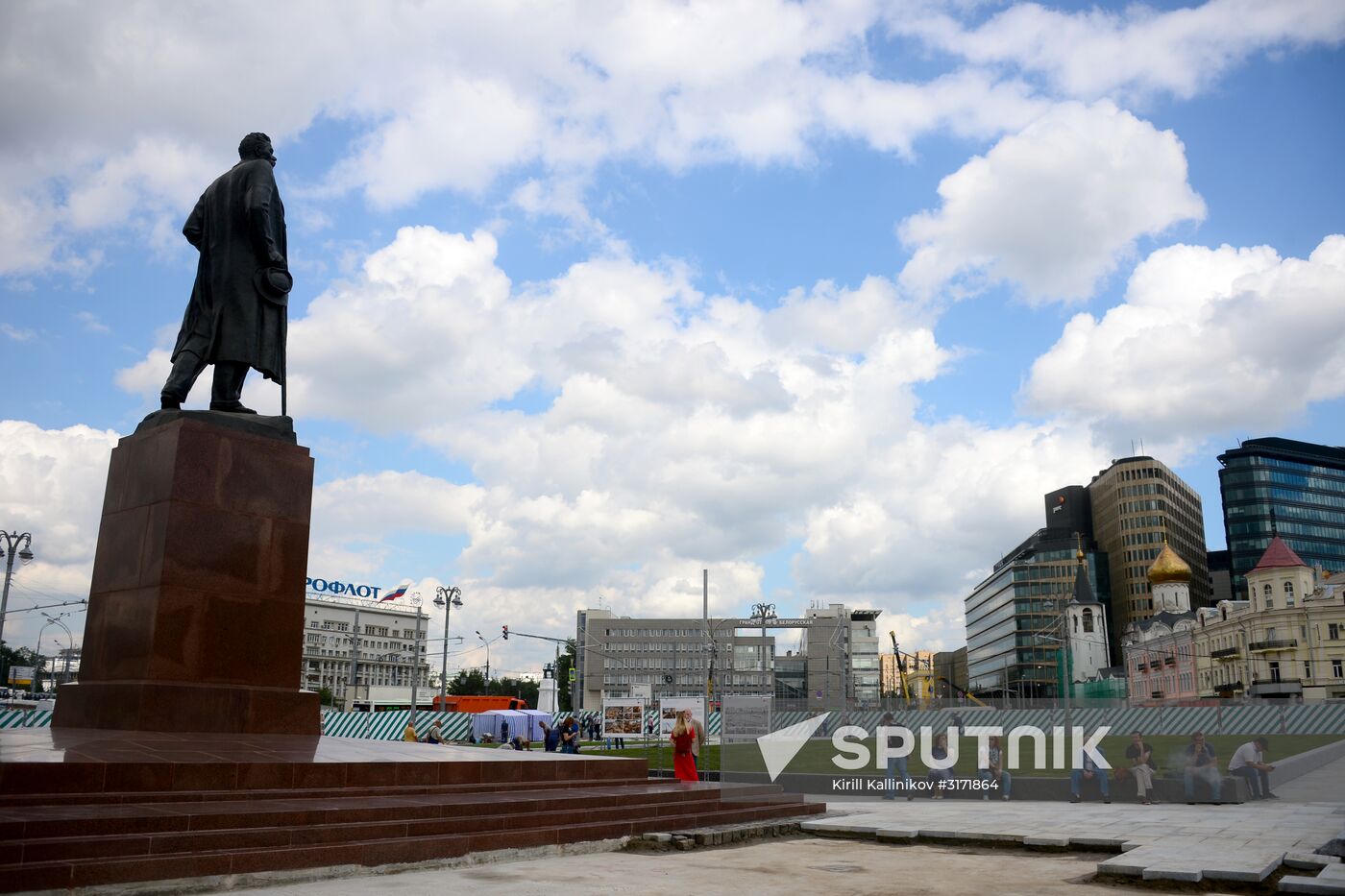Reconstruction of Tverskoy Zastavy Square