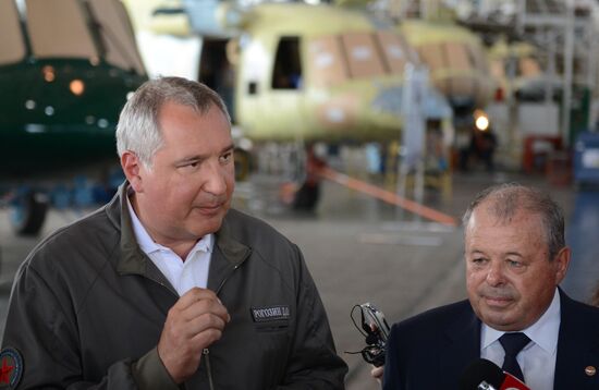 Russian Deputy Prime Minister Dmitry Rogozin visits Siberian Federal District