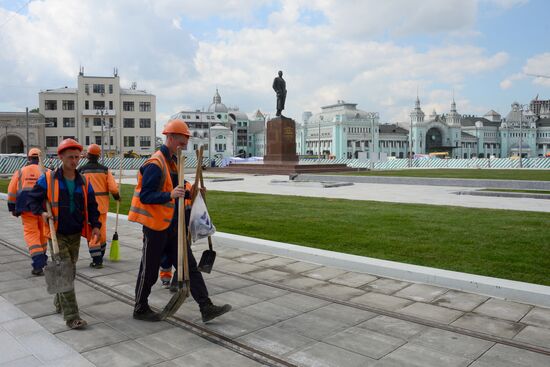 Reconstruction of Tverskoy Zastavy Square