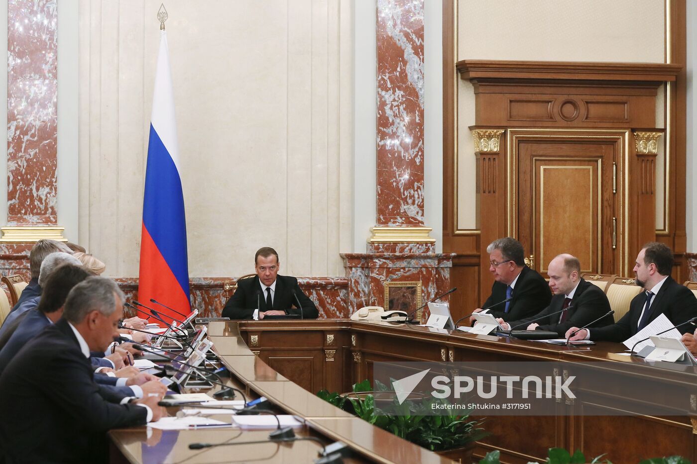 Russian Government meeting