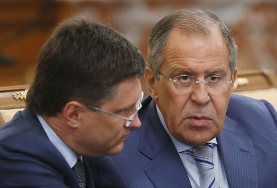 Russian Government meeting