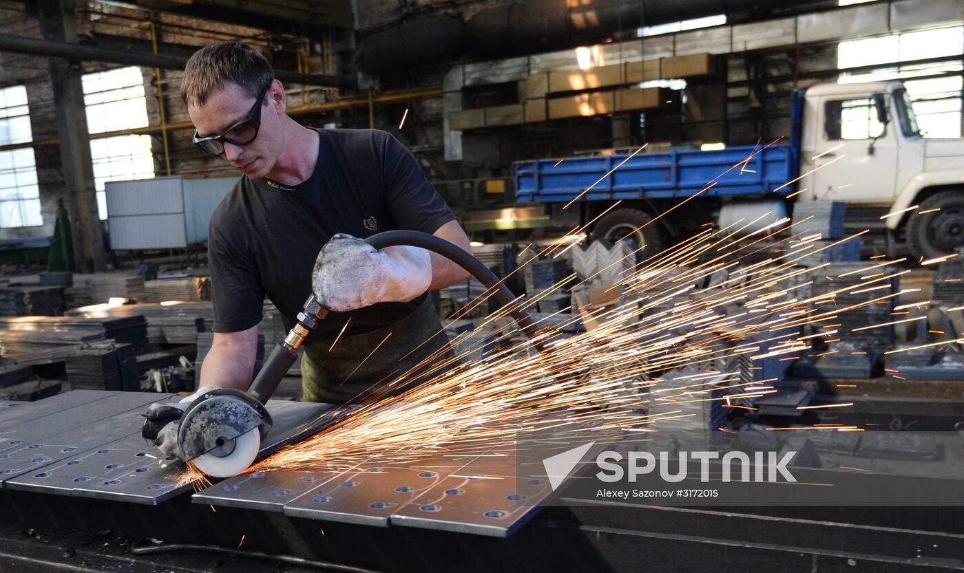 Voronezhstalmost plant in Voronezh