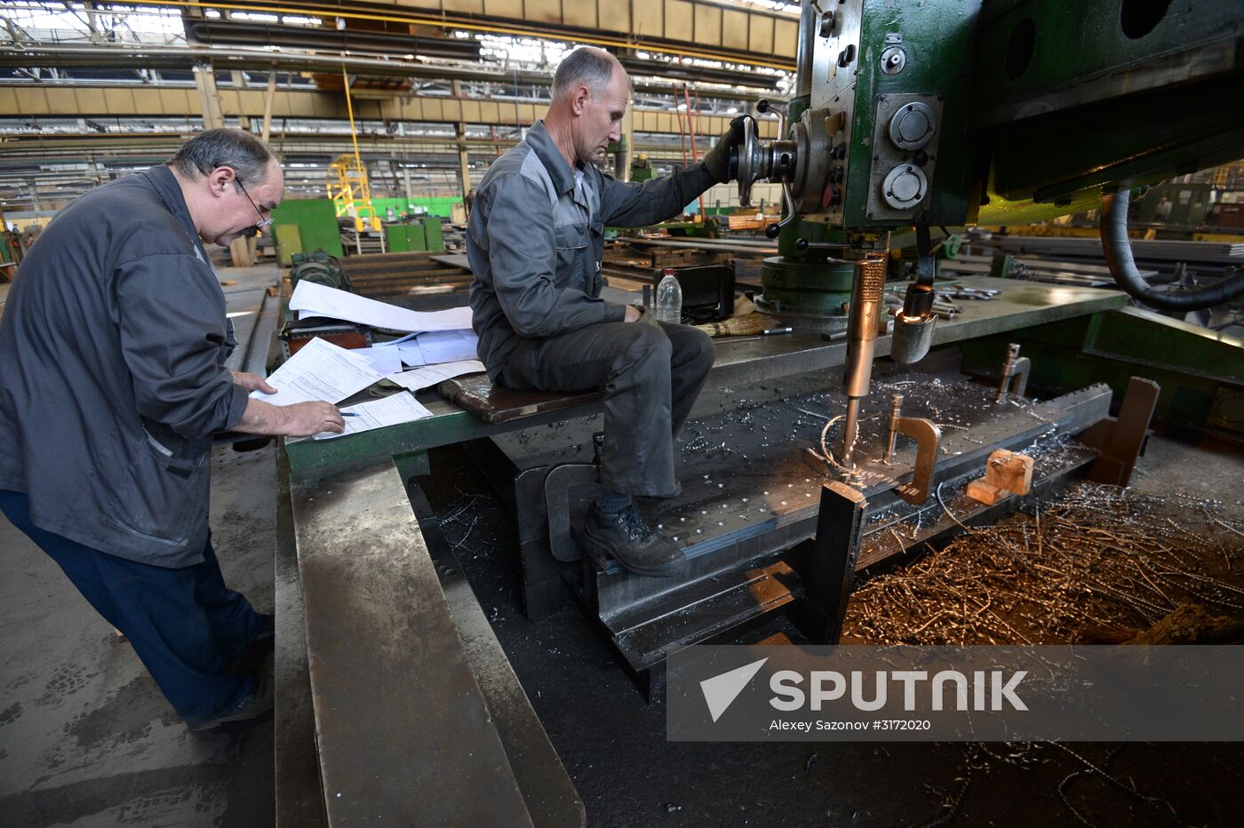 Voronezhstalmost plant in Voronezh