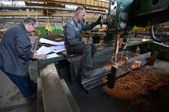 Voronezhstalmost plant in Voronezh