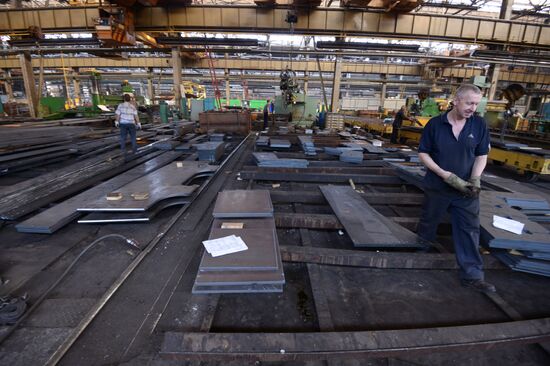Voronezhstalmost plant in Voronezh