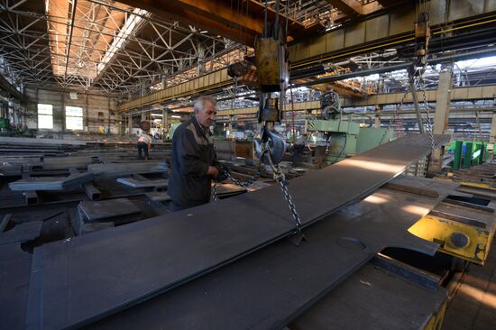 Voronezhstalmost plant in Voronezh