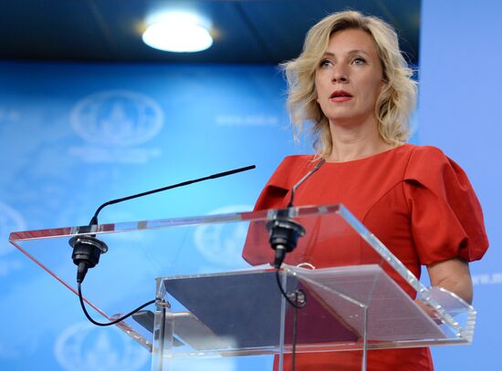 Briefing by Russian Foreign Ministry Spokesperson Maria Zakharova