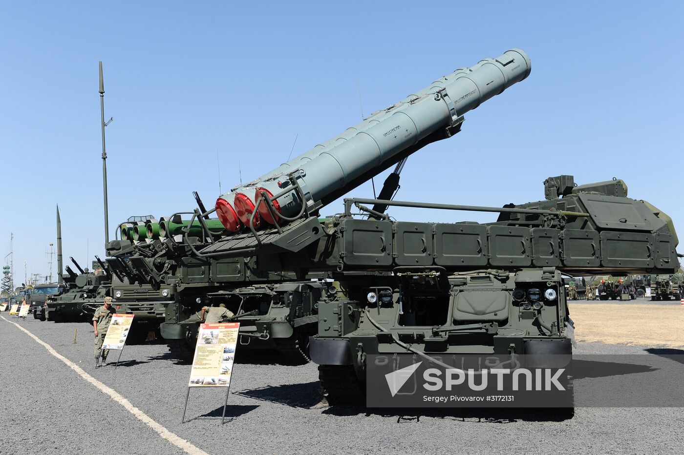 Military equipment is readied for International Military-Technical Forum ARMY-2017 in Rostov region