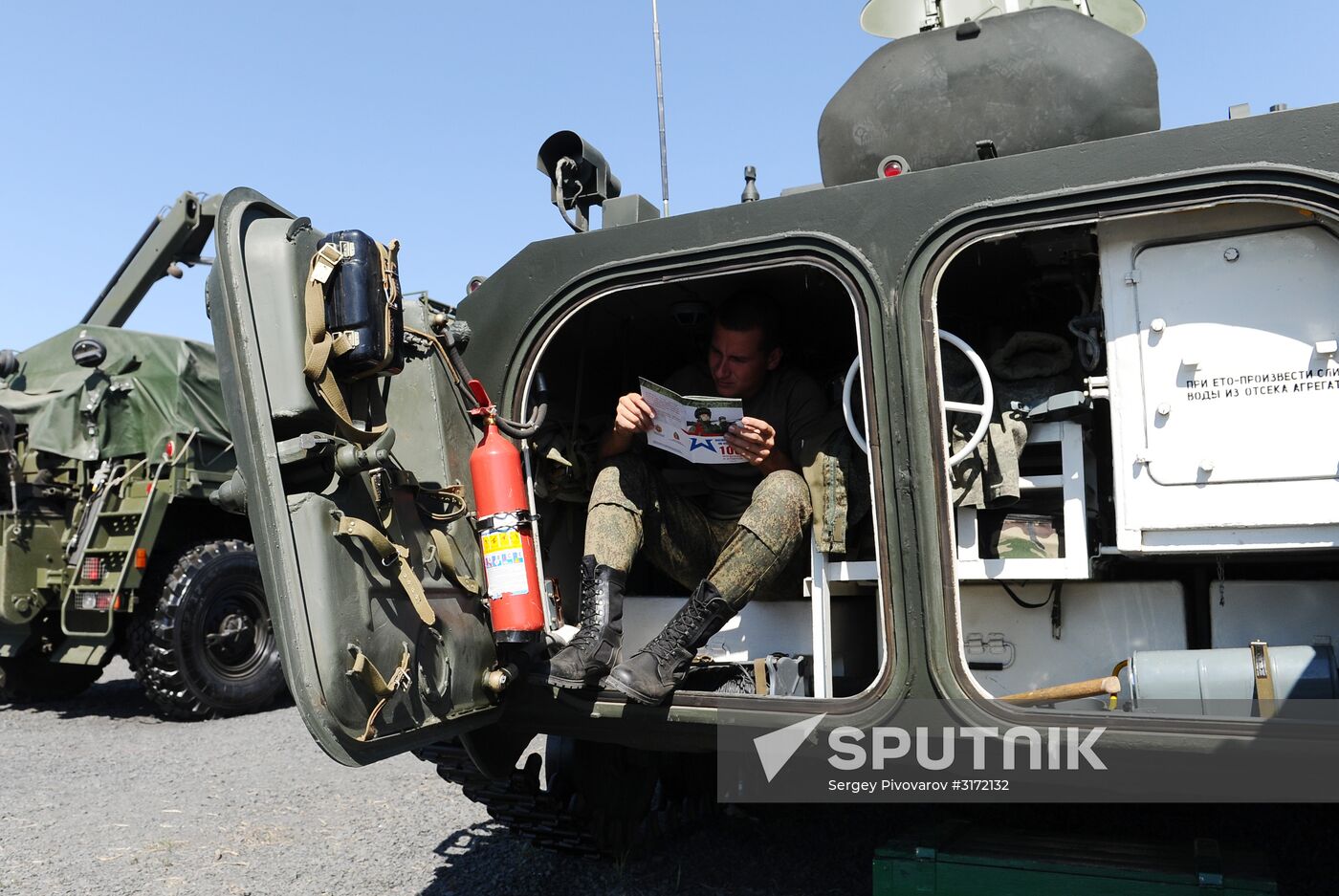 Military equipment is readied for International Military-Technical Forum ARMY-2017 in Rostov region