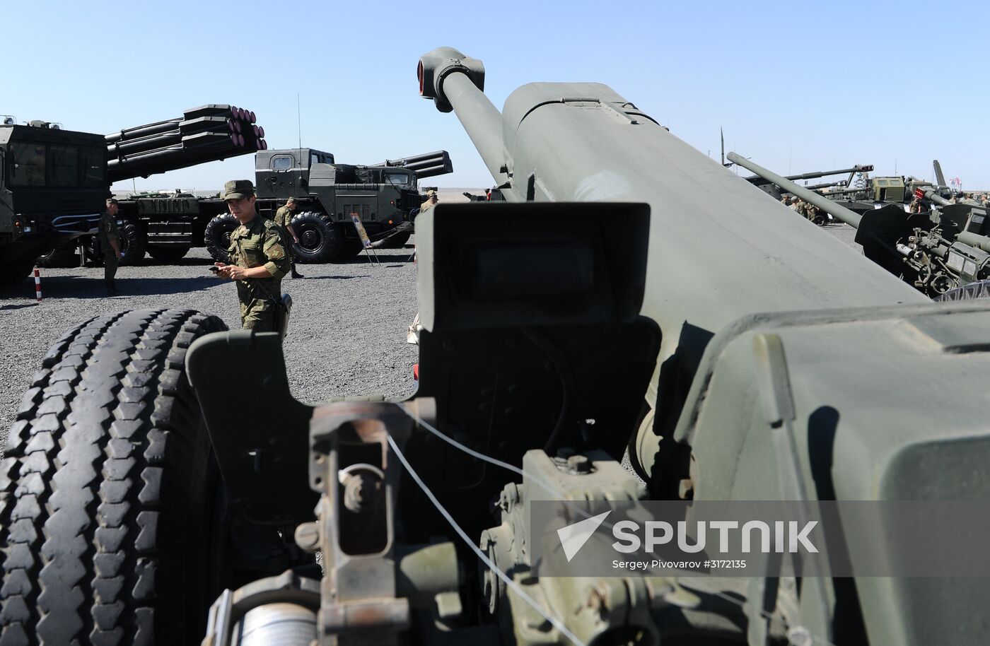 Military equipment is readied for International Military-Technical Forum ARMY-2017 in Rostov region