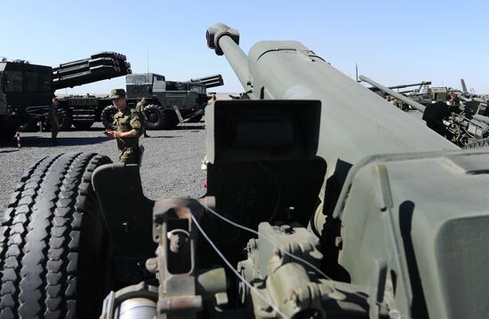 Military equipment is readied for International Military-Technical Forum ARMY-2017 in Rostov region