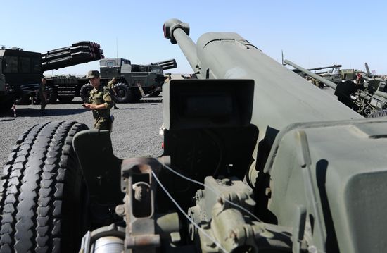 Military equipment is readied for International Military-Technical Forum ARMY-2017 in Rostov region