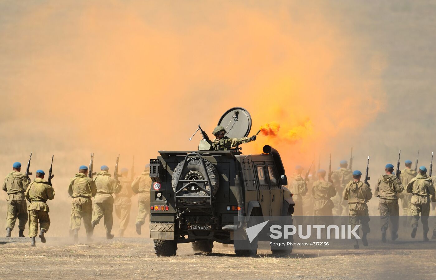 Military equipment is readied for International Military-Technical Forum ARMY-2017 in Rostov region