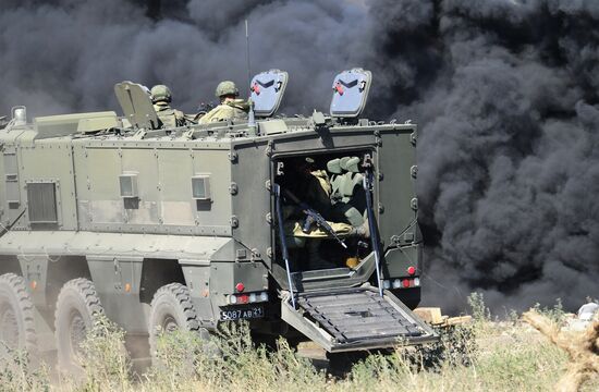 Military equipment is readied for International Military-Technical Forum ARMY-2017 in Rostov region