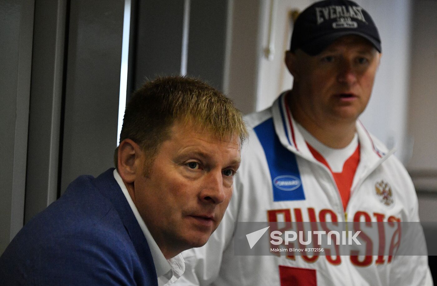 Doors open day of Russian Bobsleigh Federation