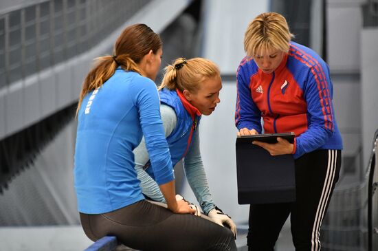 Doors open day of Russian Bobsleigh Federation