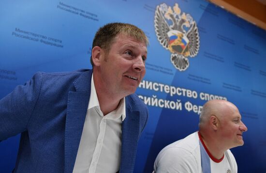 Doors open day of Russian Bobsleigh Federation