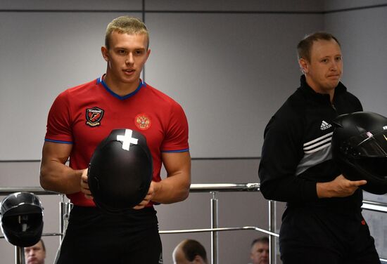 Doors open day of Russian Bobsleigh Federation