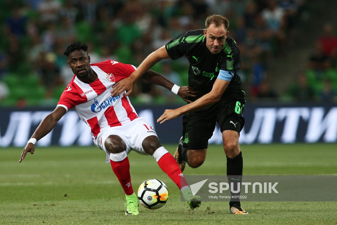 Football. UEFA Europa League. Krasnodar vs. Crvena Zvezda