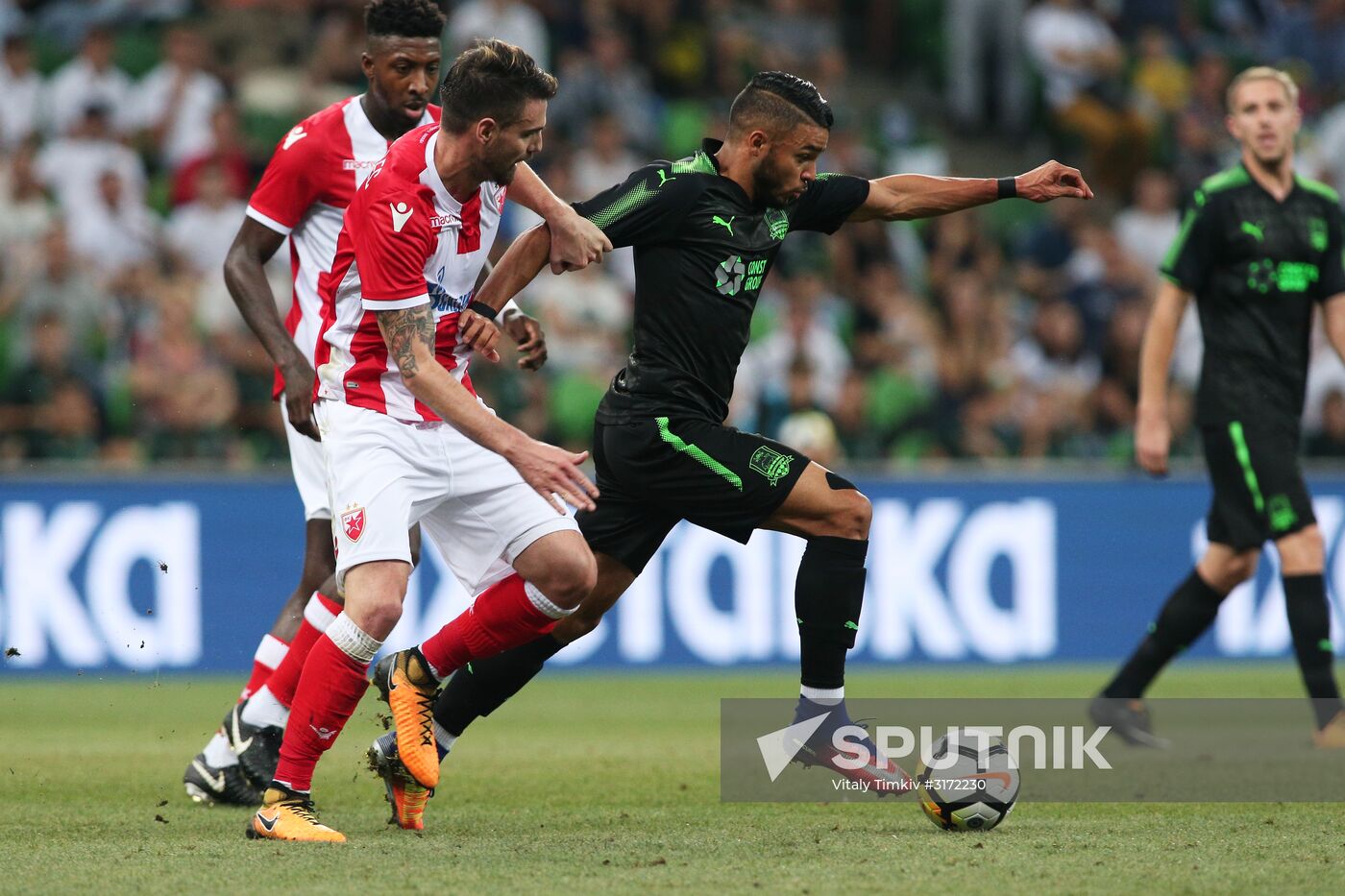 Football. UEFA Europa League. Krasnodar vs. Crvena Zvezda