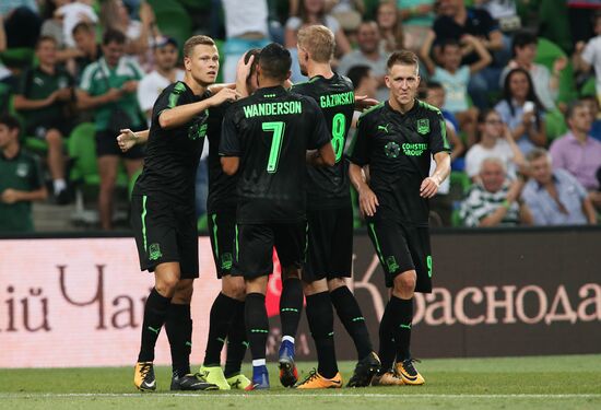 Football. UEFA Europa League. Krasnodar vs. Crvena Zvezda