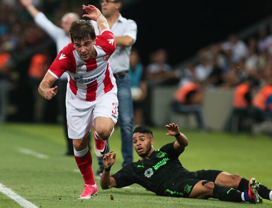 Football. UEFA Europa League. Krasnodar vs. Crvena Zvezda
