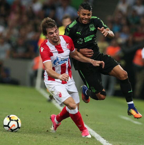 Football. UEFA Europa League. Krasnodar vs. Crvena Zvezda