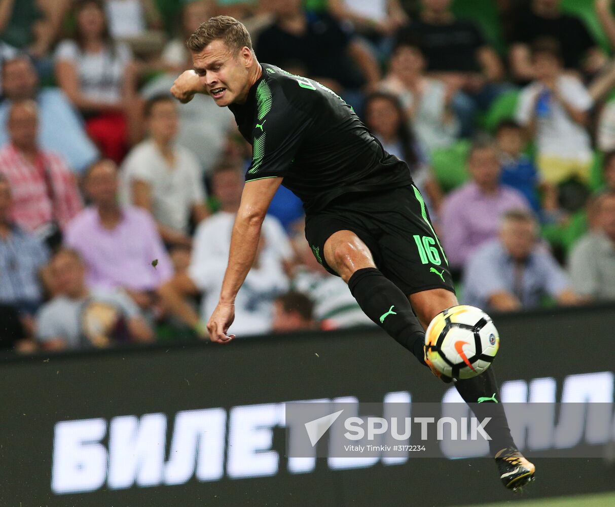 Football. UEFA Europa League. Krasnodar vs. Crvena Zvezda